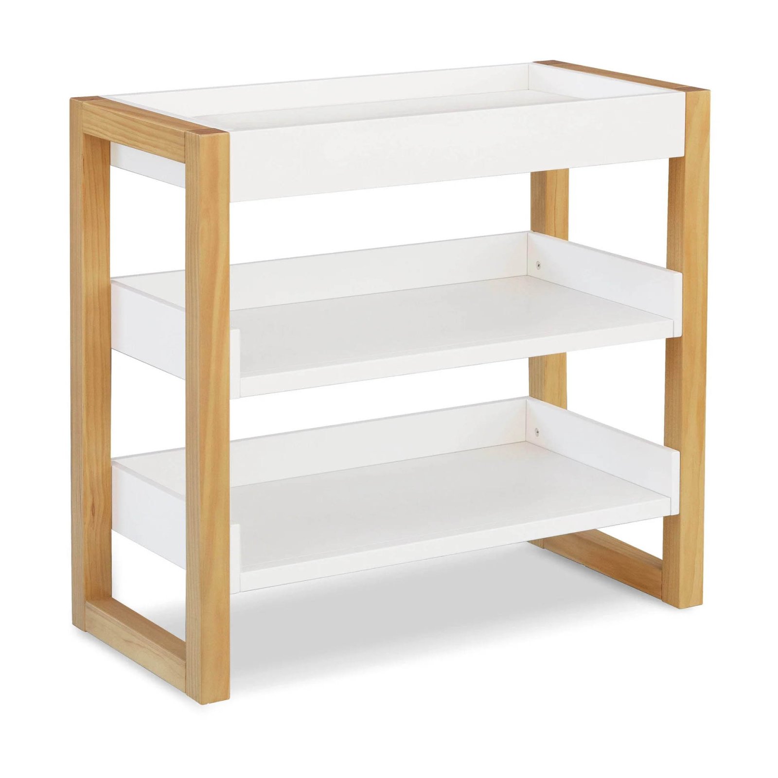 Nantucket Changing Table - Warm White/Honey