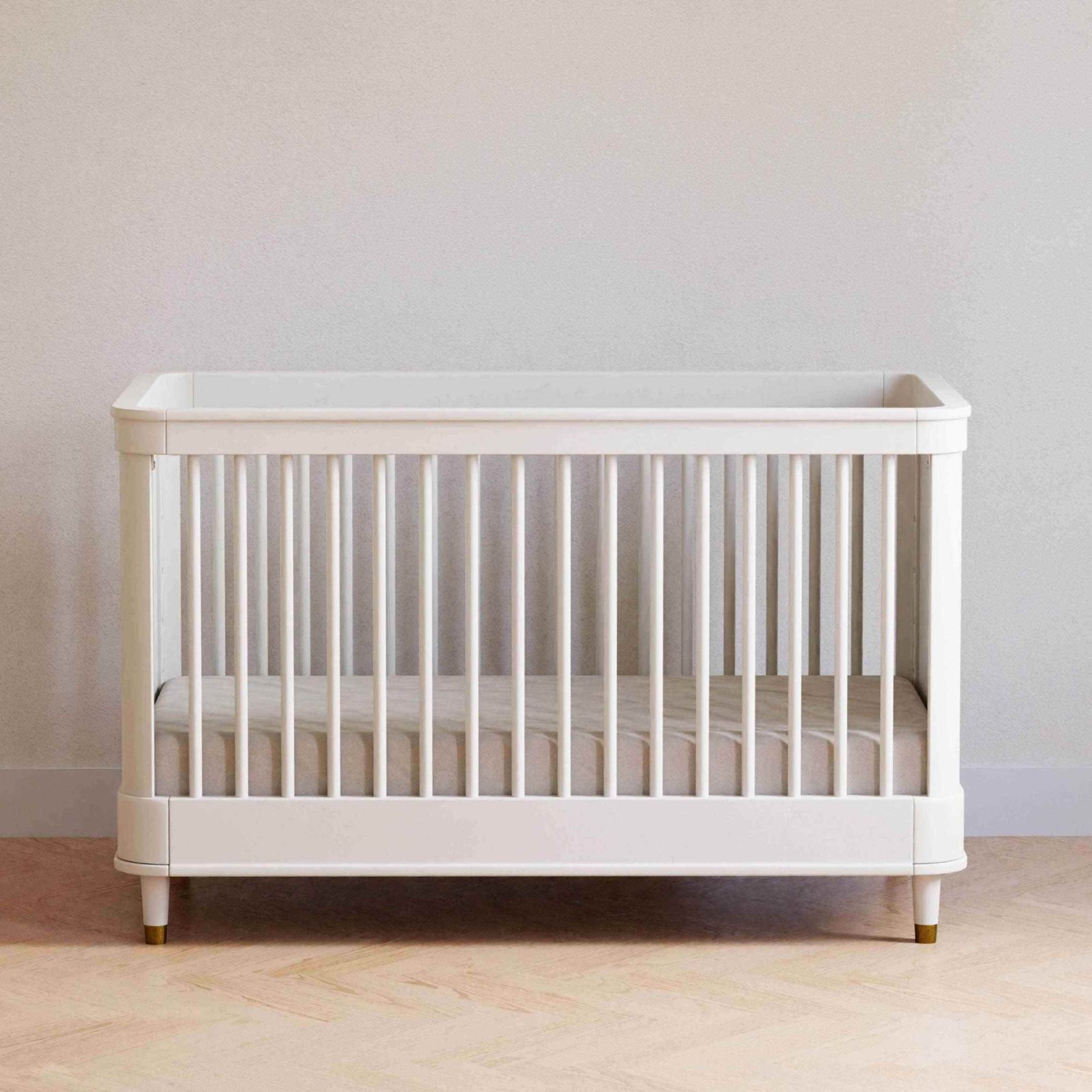 Tanner 3 In 1 Convertible Crib - Warm White