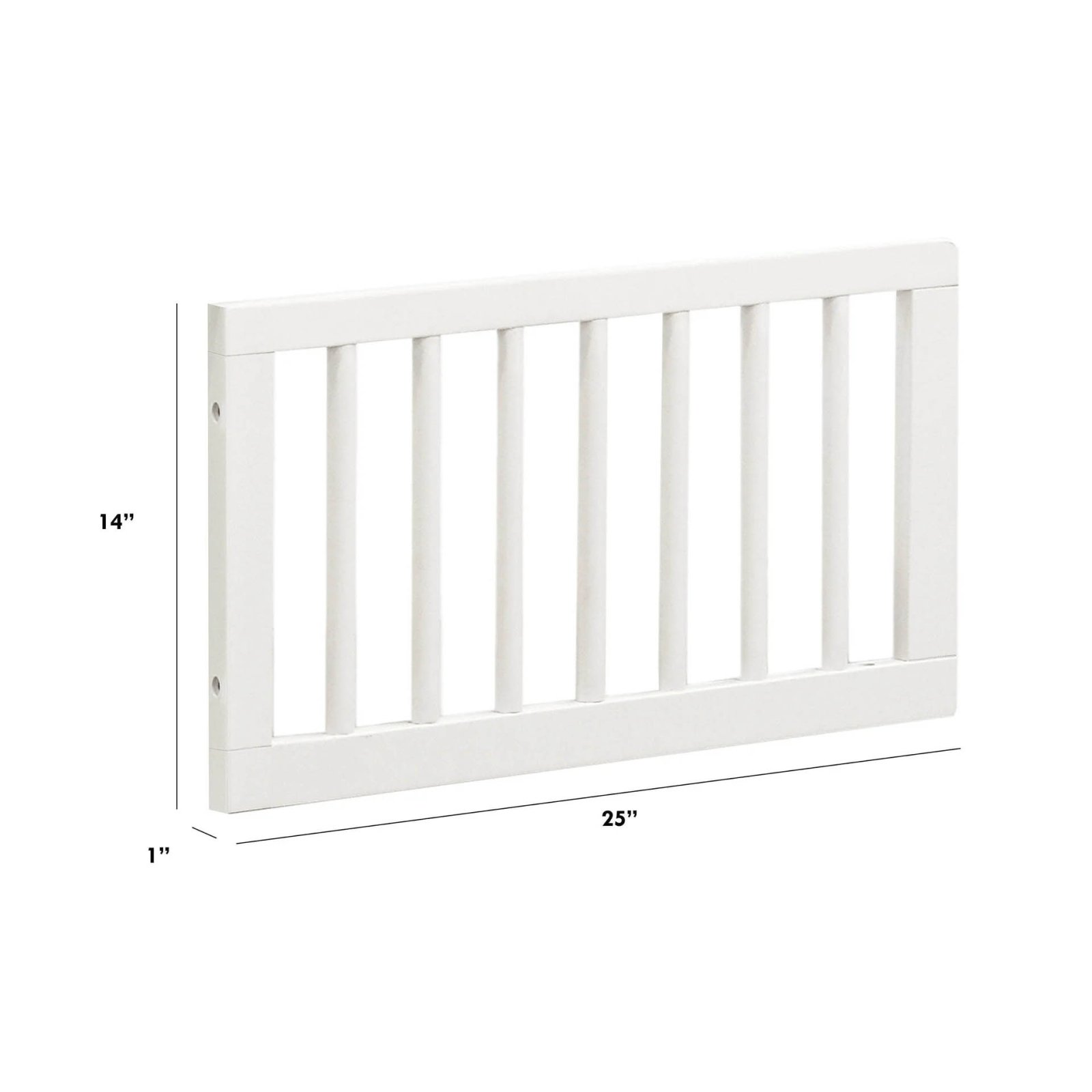 Toddler Rail - Warm White