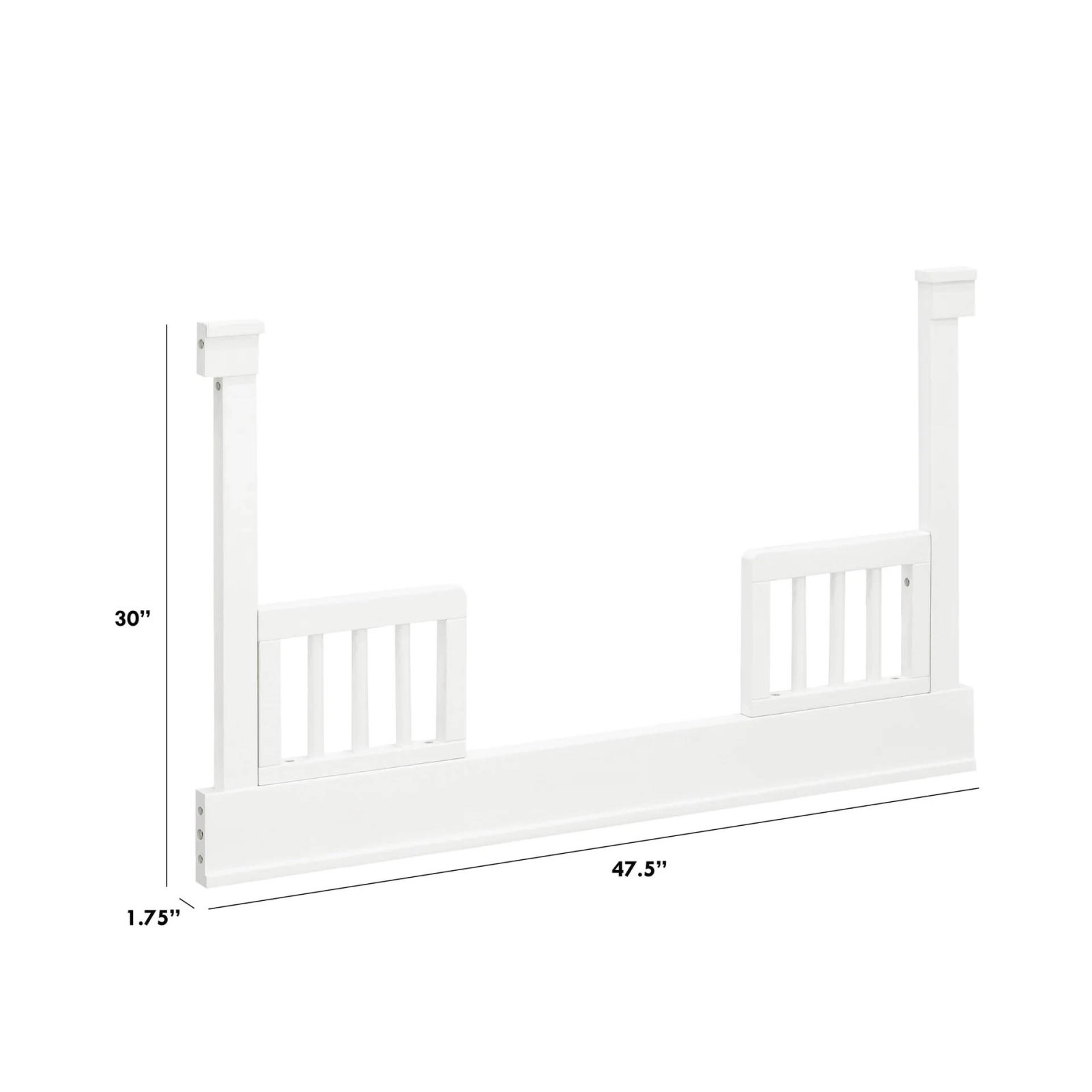  Tanner Toddler Bed Conversion Kit - Warm White