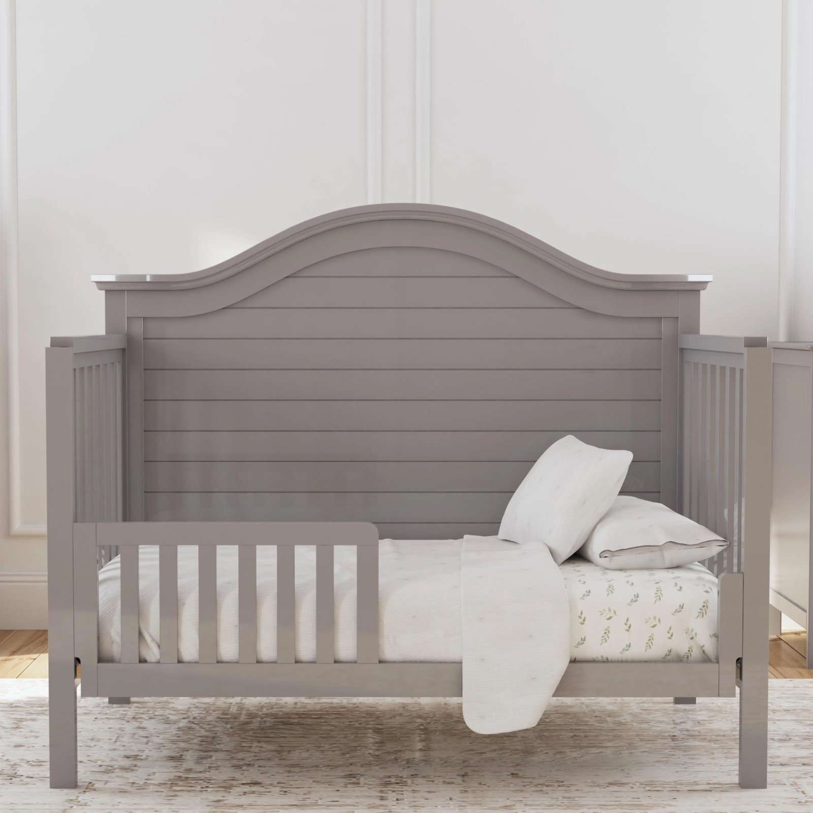 Nolan 4-in-1 Convertible Crib Grey
