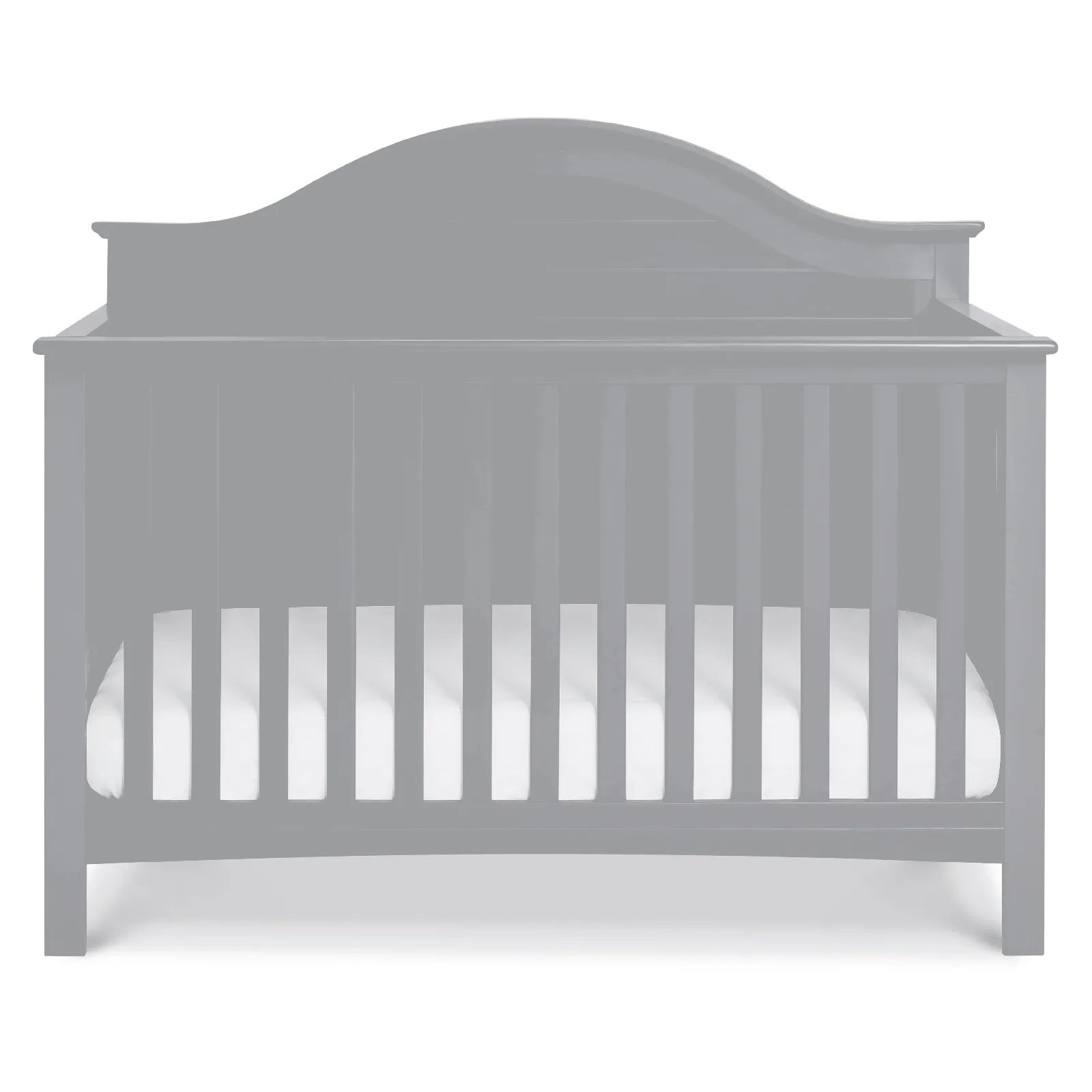 Nolan 4-in-1 Convertible Crib Grey