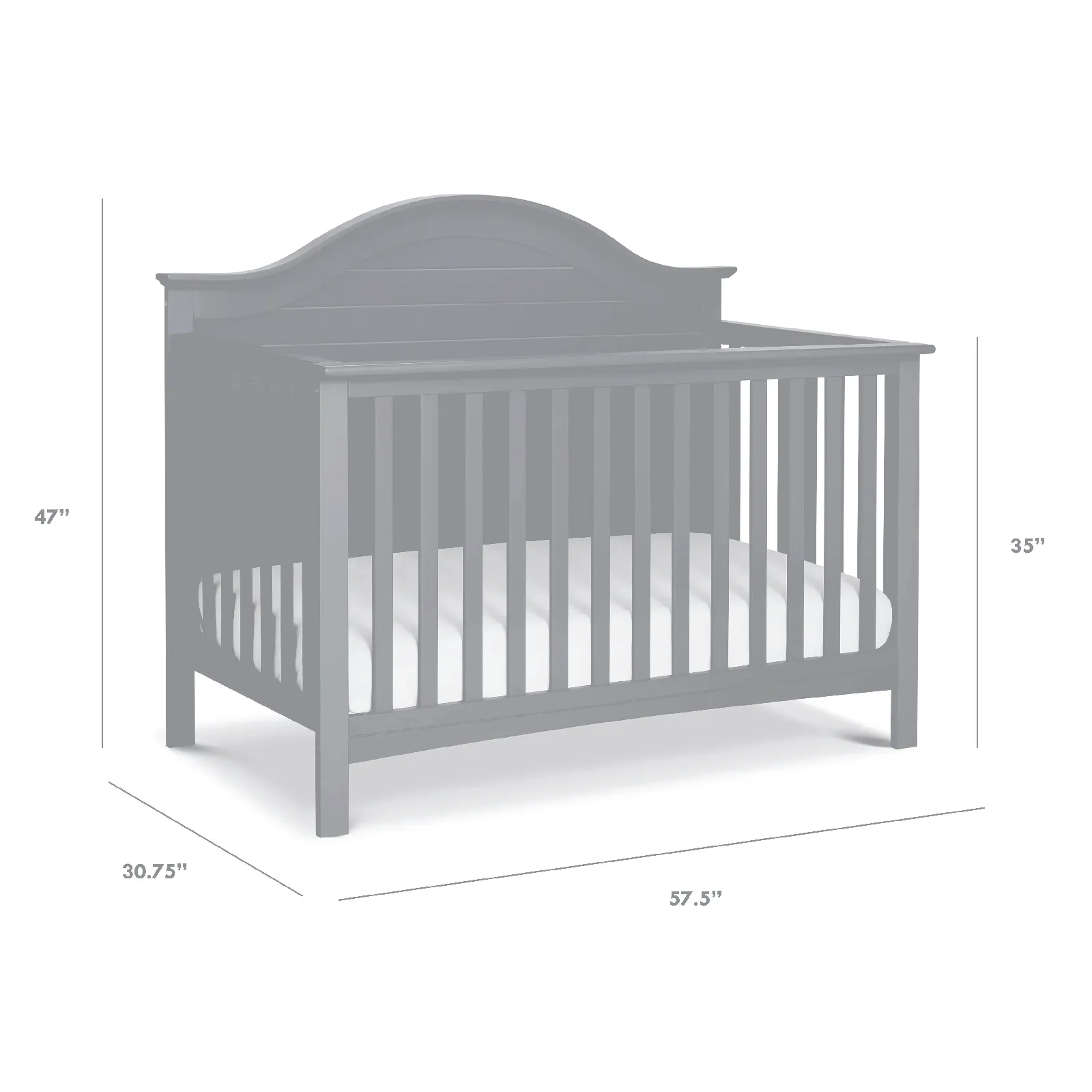 Nolan 4-in-1 Convertible Crib