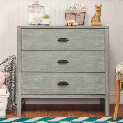 DaVinci Fairway 3 Drawer Dresser - Cottage Grey