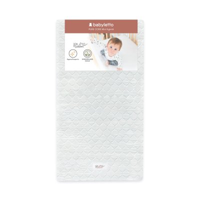 Babyletto Pure Core Mini Crib Mattress With Hybird Cover