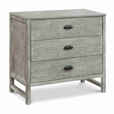 DaVinci Fairway 3 Drawer Dresser - Cottage Grey